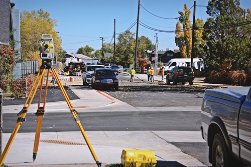 Flagstaff Water Improvements Construction Surveying