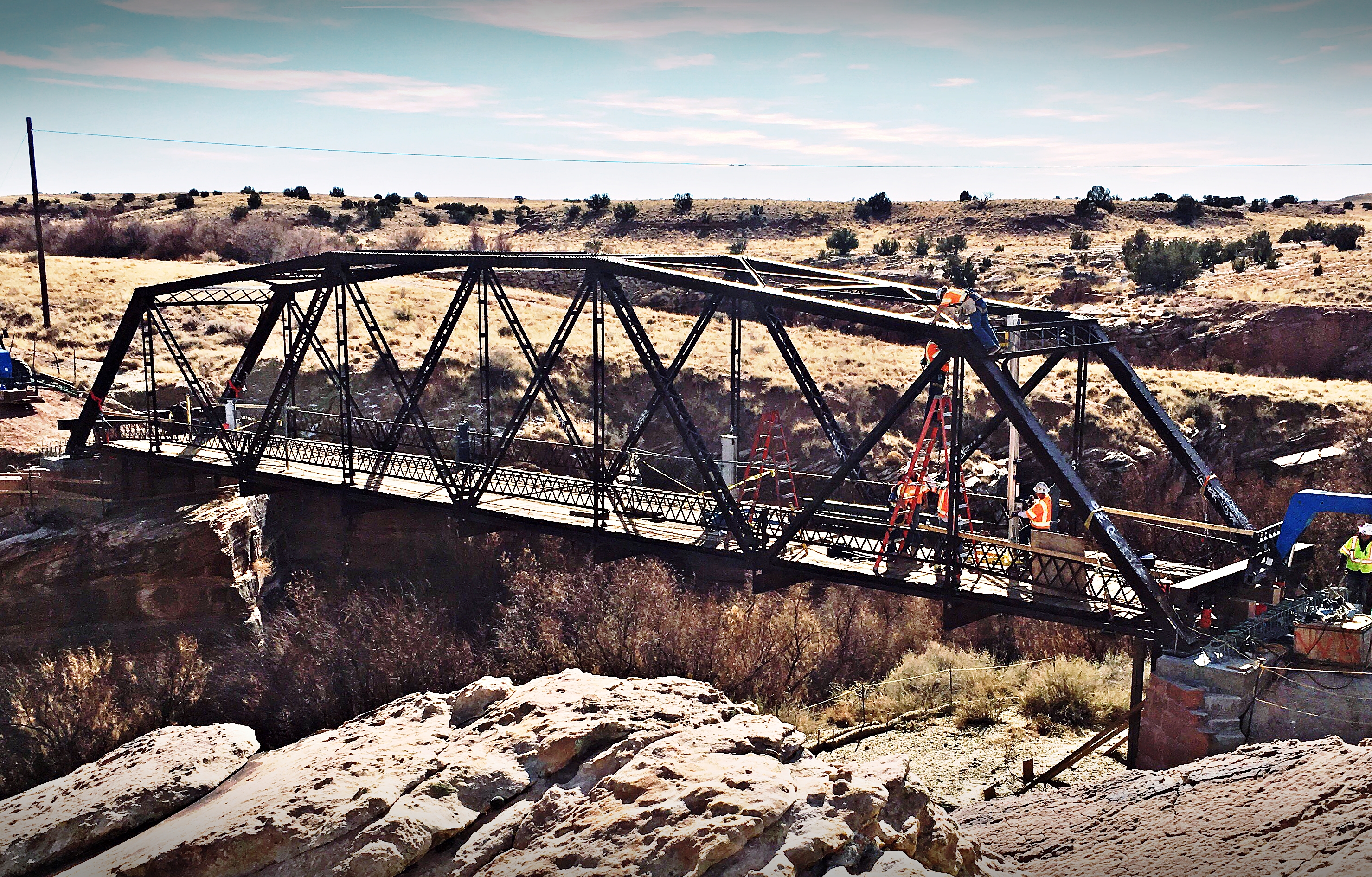 Woodruff-Snowflake Bridge