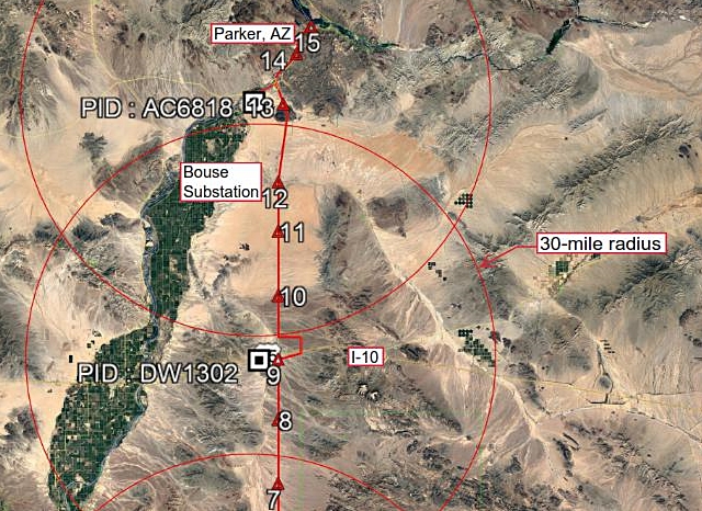 Read more about the article 100 Mile Control Survey, Yuma to Parker, AZ