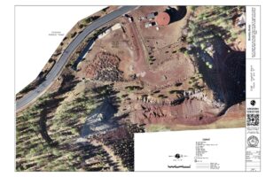 Arizona Aerial Topographic Map