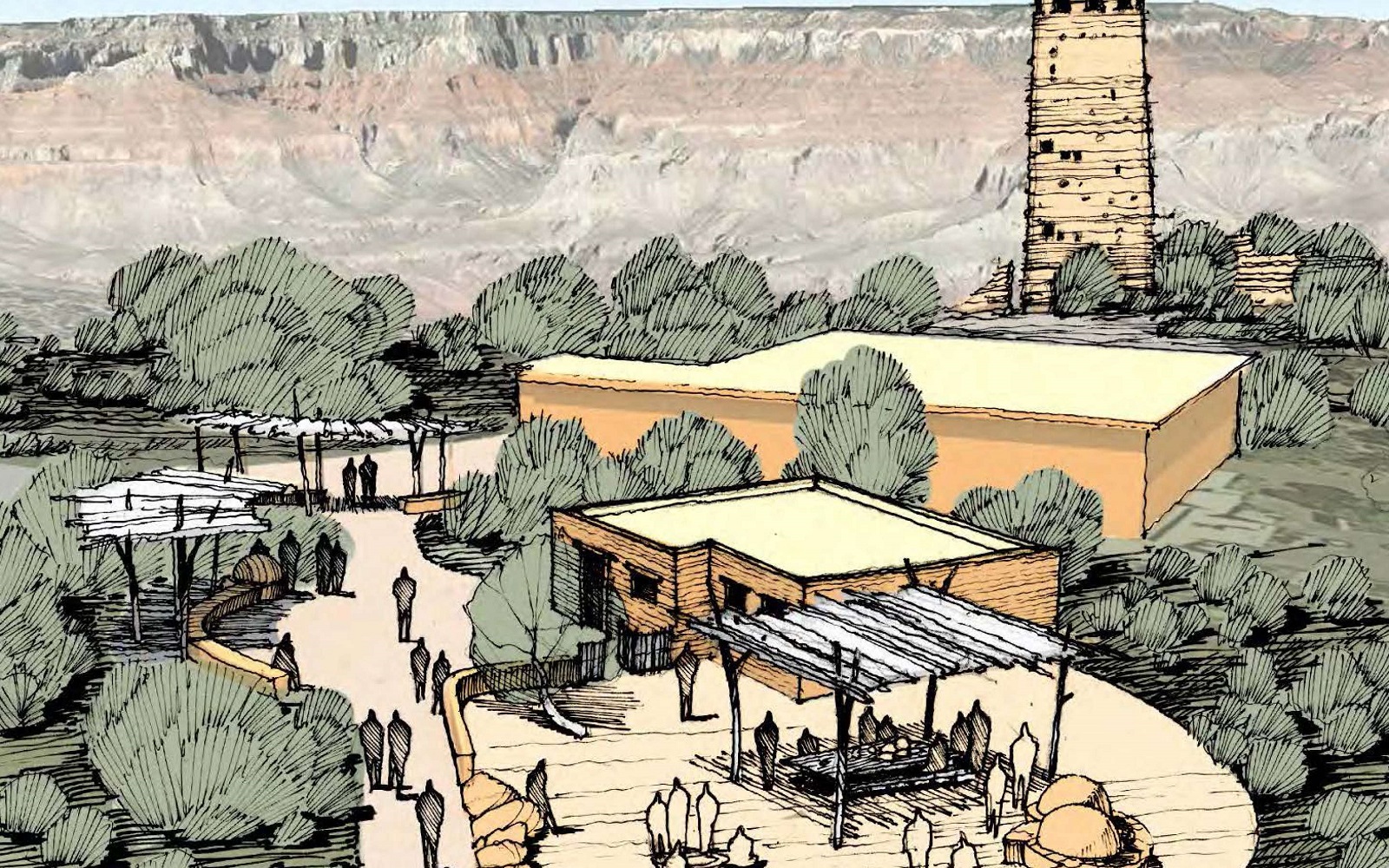 Read more about the article Desert View Point, Tribal Welcome Center Grand Canyon NP